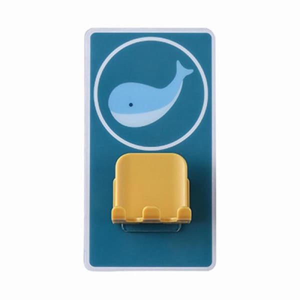 Toothbrush Hook Wall Mounted Self Adhesive Plastic Toothbrush Holder for Bathroom