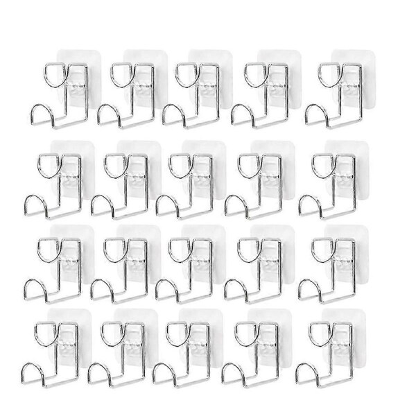 Stainless Steel Hook for Kitchen Bathroom No Trace Strong Paste Holder Multifunctional Punch-Free Storage