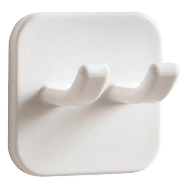 4Pcs ABS Material Razor Holder Wand Mount No Punching Men's Razor Storage Hook Kitchen Bathroom Organizer Accessories for Bathroom