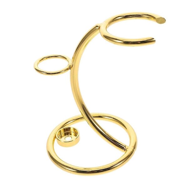 Golden Iron Hanging Shower Hook Shower Rail Toothbrush Holder for Wall Hooks