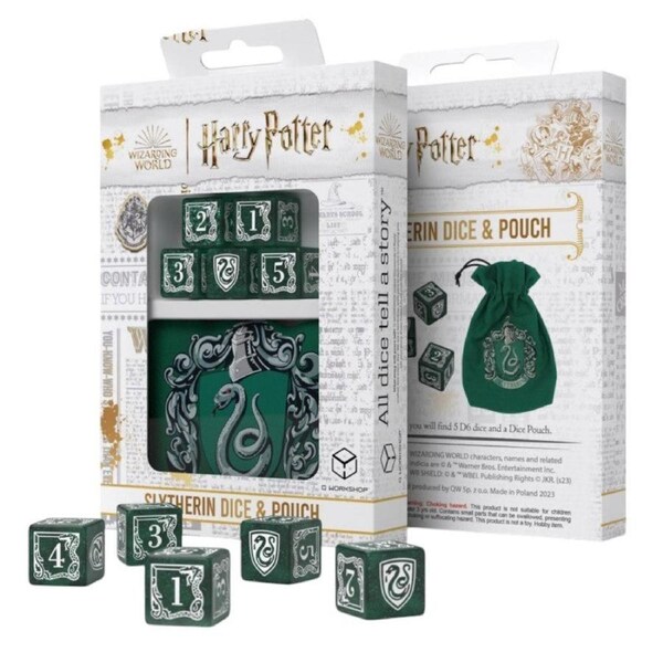 Q Workshop - Harry Potter - Slytherin Pouch