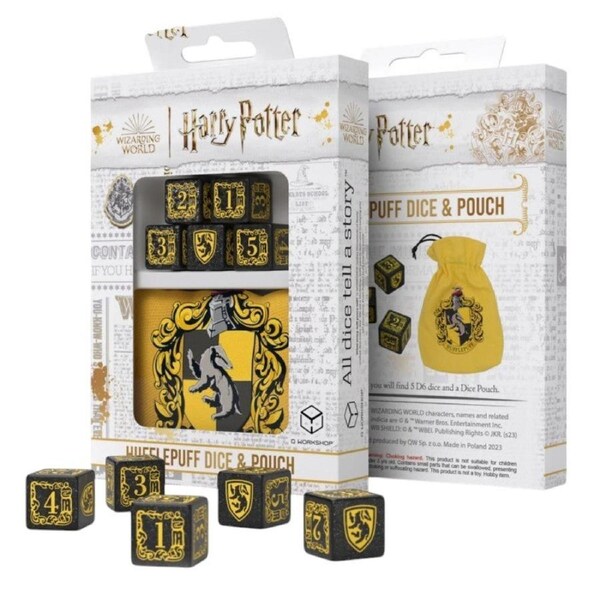 Q Workshop - Harry Potter - Hufflepuff Pouch