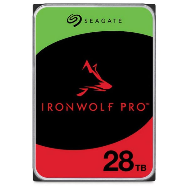 Seagate 28TB ST28000NT000 IronWolf Pro 3.5in SATA NAS Hard Drive