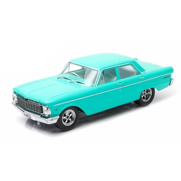 DDA Collectibles 1:18 Scale - Custom 1965 Ford Falcon XP Sedan Teal - Diecast Model