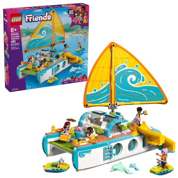 LEGO 42664 Travel Boat Adventure - Friends