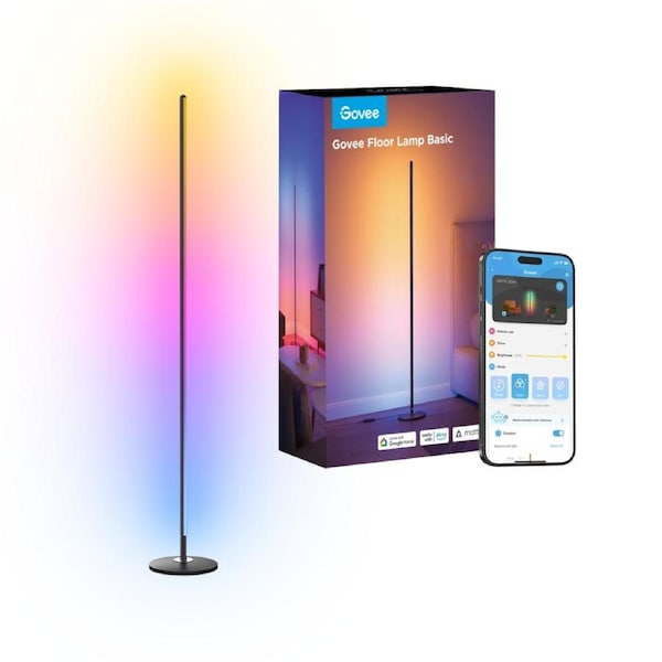 Govee RGBICW Corner Floor Lamp (Matter)