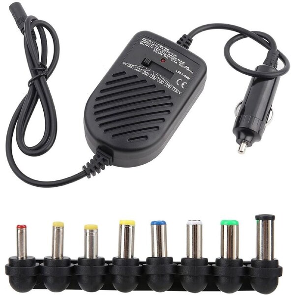 15V 80W Car Laptop Charger Travel Adapter Dell Hp Toshiba Sony Acer Universal