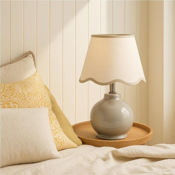 Bibury Table Lamp - Grey