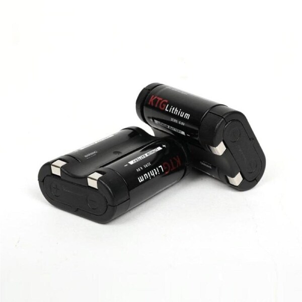 [2 Pack] 2CR5 6V High Capacity Lithium Photo Battery DL245 RL2CR5 EL2CR5