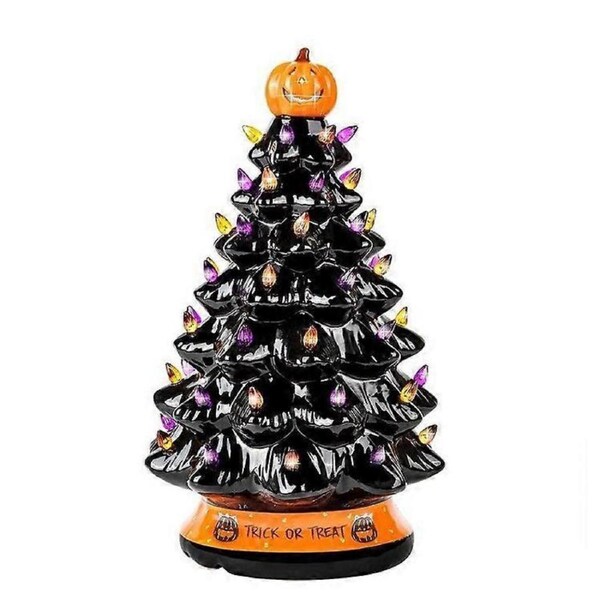 JOYBUY Halloween Decoration Halloween Tree Halloween Glowing Decoration Ornaments Halloween Tree Gift Halloween Party Decor