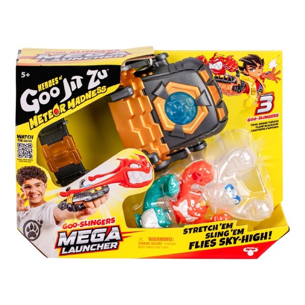 Heroes of Goo-Jit-Zu Meteor Madness Goo Slingers Mega Launcher