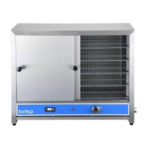 Birko 100 Pie Capacity Builders Pie Warmer with Stainless Steel Doors