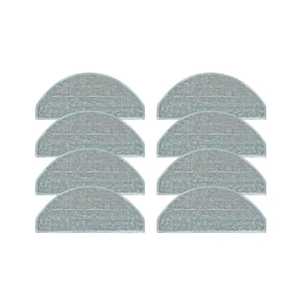 8Pcs for E10 E12 B112 Robot Vacuum Cleaner Replacement Parts Mop Cloth Accessories