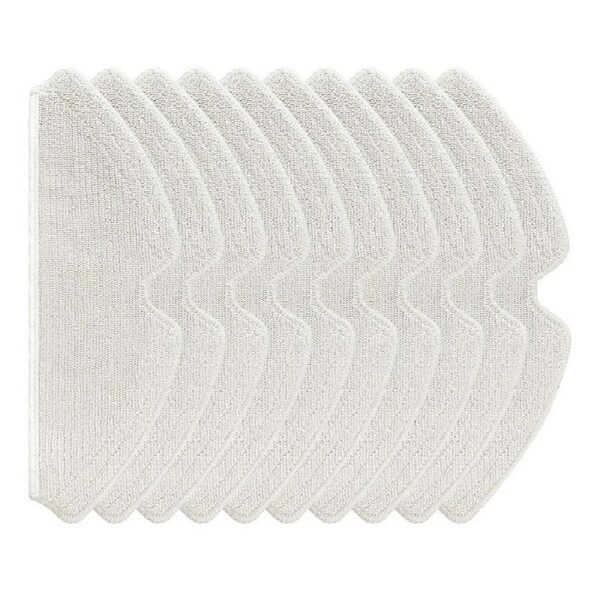 10Pcs Fit for Miwhole M7 Pro Mop Cloths Rag Robot Vacuum Cleaner Replacement Accessories Spare Part
