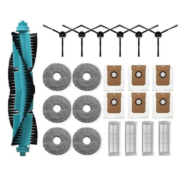 For 11090 Spin Revolution Replacement Spare Parts Accessories Main Side Brush Hepa Filter Mop Dust