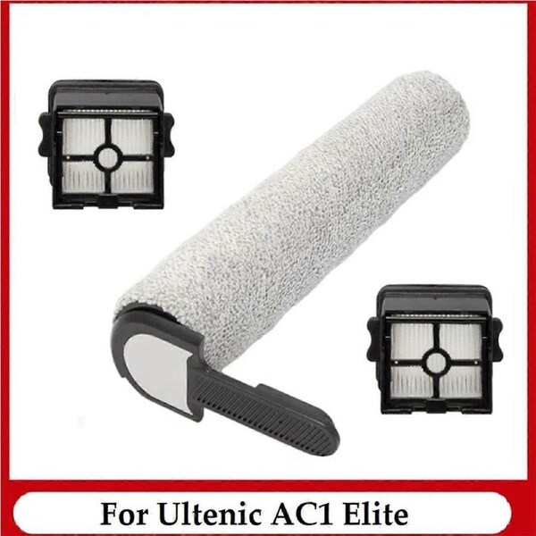 Main Roller Brush with Filters for AC1 Elite Floor Scrubber Wet Dry Vacuum Cleaner Accessories