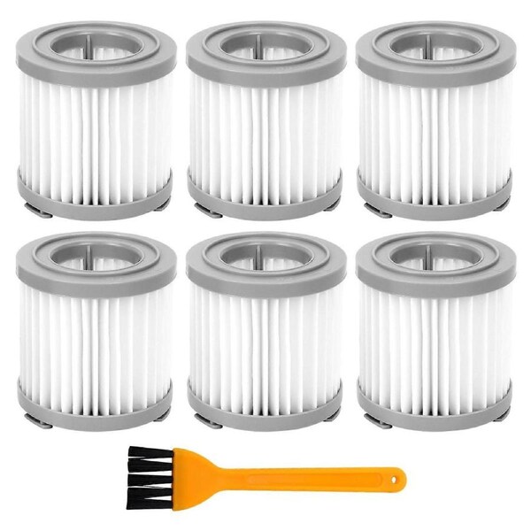 7Pcs HEPA Filter for JV51/53 Handheld Cordless Vacuum Cleaner HEPA Filter Gray Replacement Filter
