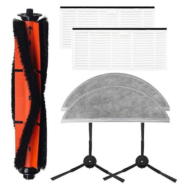 Mop Cloth Rolling Main Brushes Side Brush for R1 Robot Vacuum Cleaner HEPA Filters Mops Rag Cloths