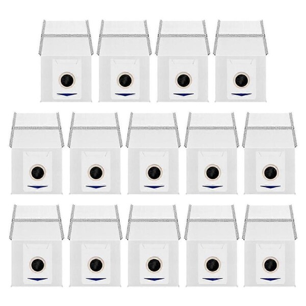 14pcs Vacuum Bags for T30 Omni /T30 Max/T30 Pro Robot Vacuum Cleaner Replacement Garbage Bags