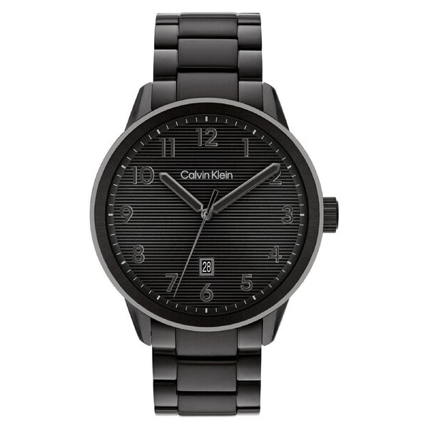 Calvin Klein Steel Black Dial Men's Watch - 25200516