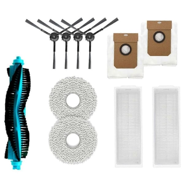 11PCS for 11090 Spin Revolution Robot Main Side Brush Hepa Filter Mop Cloth Dust Bag Vacuum Spare P