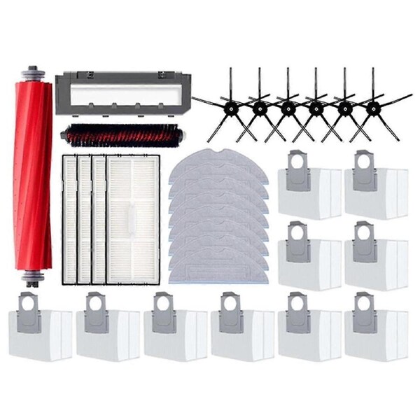 31PCS Replacement Parts For S7 MaxV Ultra/S7 Pro Ultra / S7 MaxV Plus G10S/ G10S PRO Robot Vacuum C