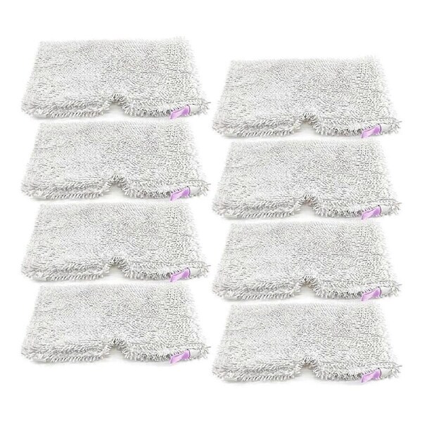 8PCS Replacement Steam Mop Pads for S3501S3901 S3550 S3601 Series Steam Pocket Mop Pads Machine Was