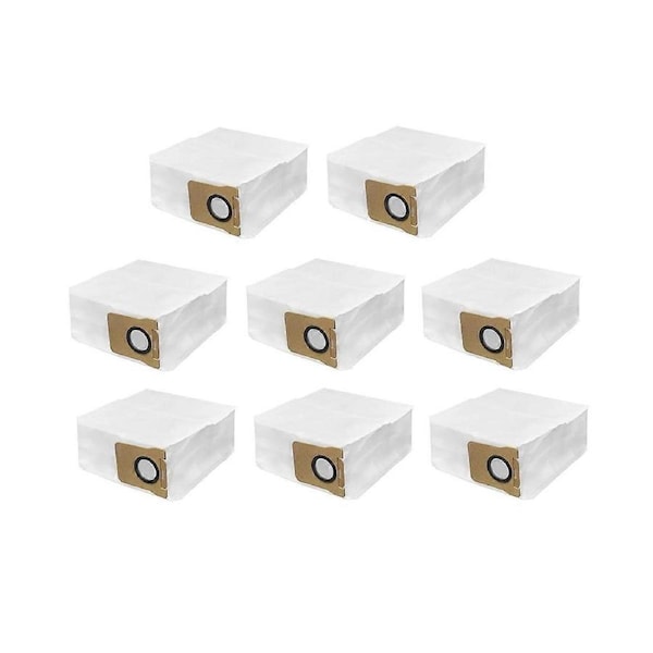 8PCS for X20 Pro/X20 Robot Vacuum Cleaner Dust Bag Replacement Spare Parts