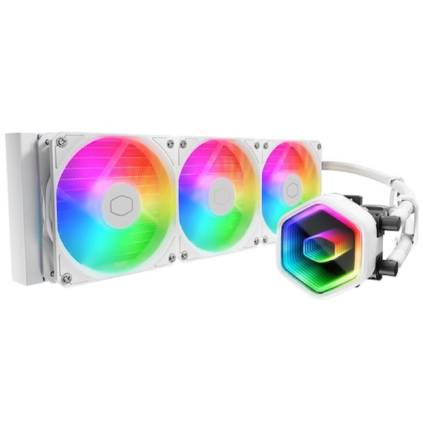 Cooler Master MasterLiquid ML360L Core II ARGB AIO Liquid CPU Cooler - White (MLW-D36M-A18PA-RW)