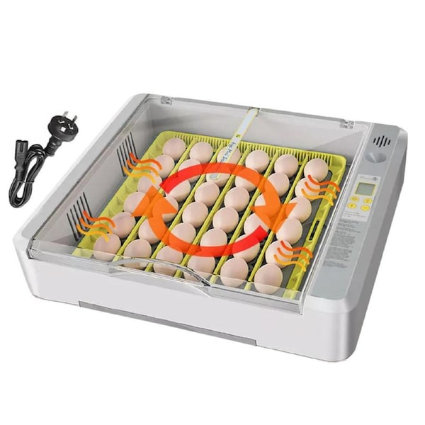 OZNALA Egg Incubator Digital Fully 36 Eggs Poultry Hatcher Chicken & Duck Automatic Turning