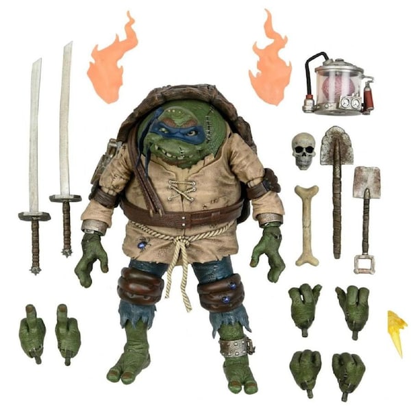 TMNT Leonardo as Hunchback 7" Ultimate Figure – Universal Monsters Crossover