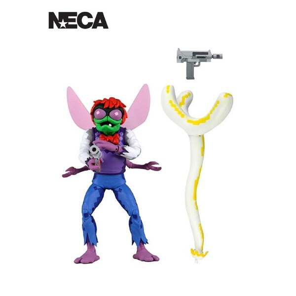 TMNT Turtles in Time Baxter Stockman 7" Figure – Arcade Pixel Deco Edition