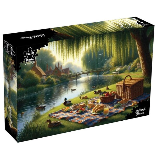 Puzzle Master - Lakeside Picnic 1000 Piece Puzzle