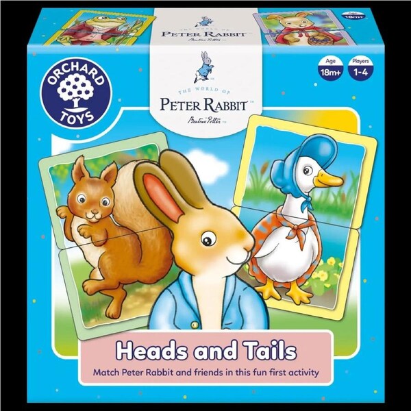Orchard Toys - Peter Rabbit - Heads & Tails