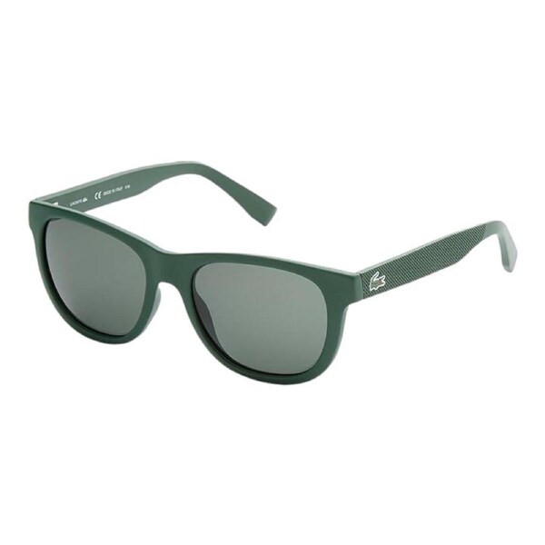 Lacoste L848S 315 Unisex Sunglasses Green Frame Green Lens Square Style