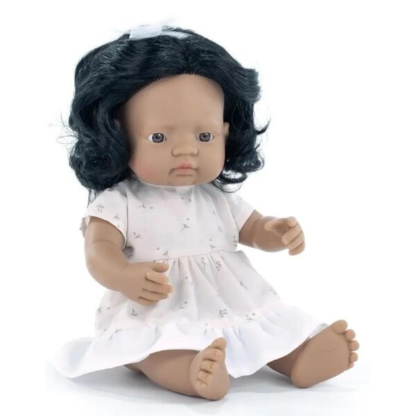Miniland - My Friends & Me - Baby Doll Latin Girl 38cm