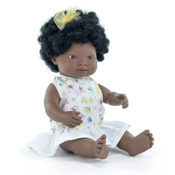 Miniland - My Friends & Me - Baby Doll African Girl 38cm