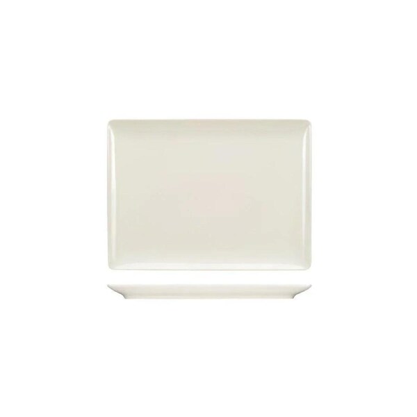 Bauscher Purity Rectangular Coupe Platter 270x200mm (Box of 6)