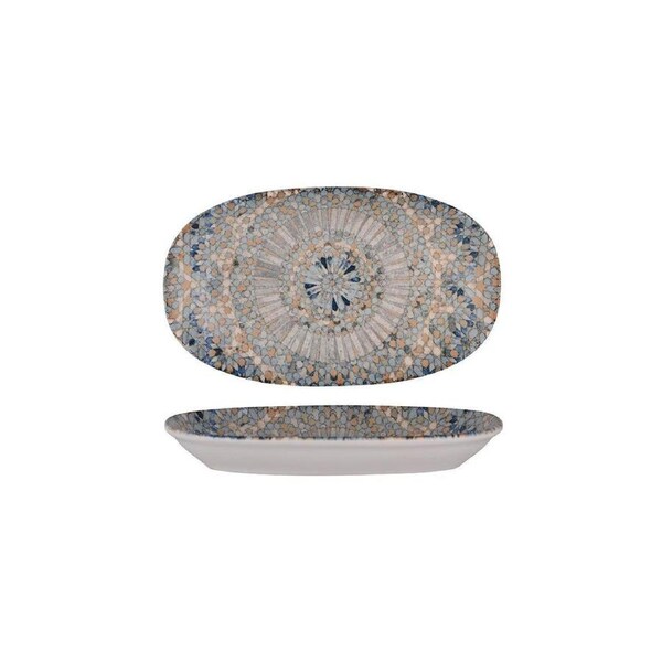 Bonna Luca Mosiac Oval Coupe Dish 240x140mm (Box of 12)