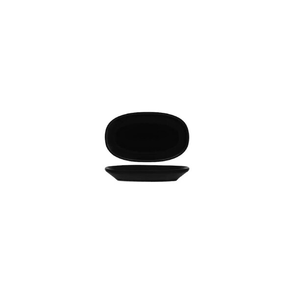 Bonna Notte Black Oval Coupe Dish 150x85x20mm (Box of 12)