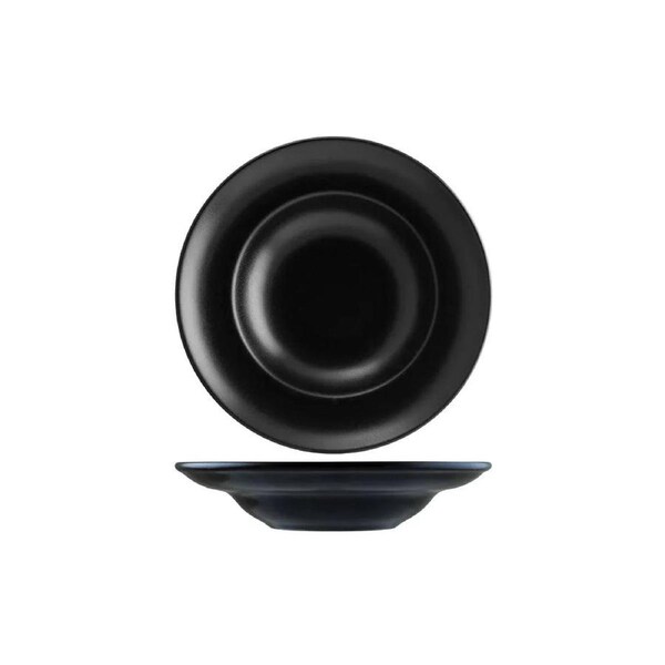 Bonna Notte Black Round Deep Plate 300x40mm / 200ml (Box of 6)