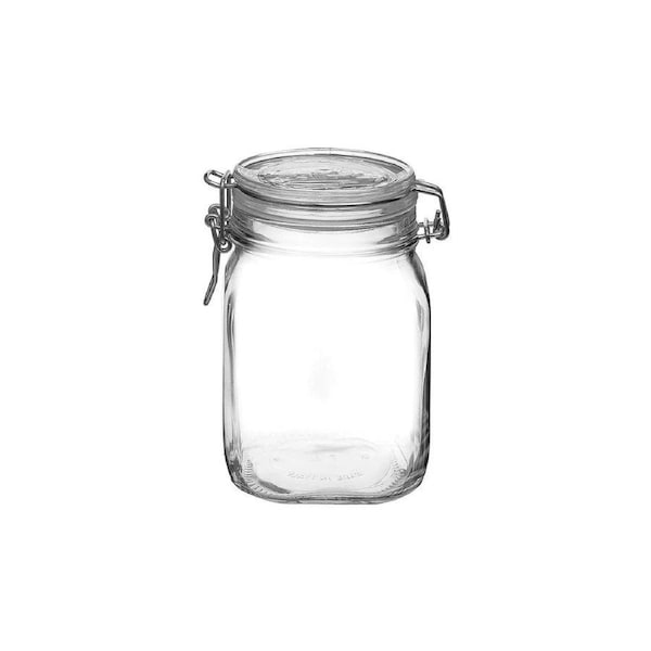 Bormioli Rocco Fido Jar Clear Lid 106x160mm / 1000ml