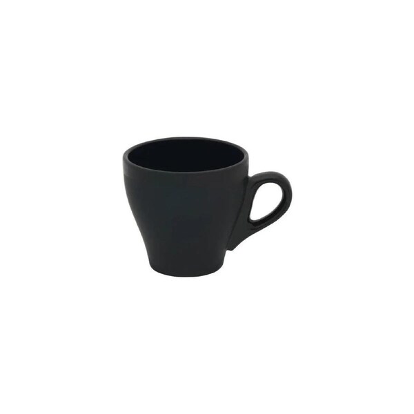 Brew Smoke Matt Gloss Long Black Cup 180ml - Set of 6