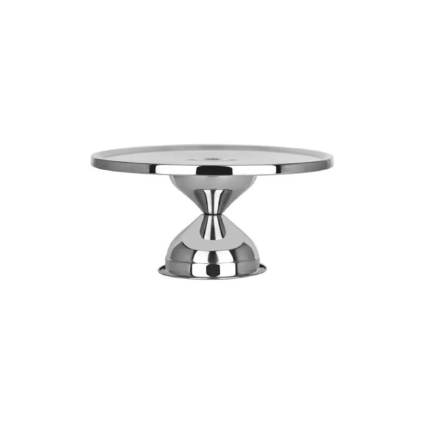 Chef Inox Cake Stand Stainless Steel 300x150mm