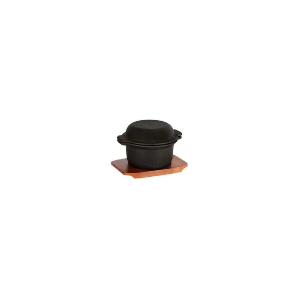 Chef Inox Cast Iron Garlic Prawn Pot 137x115x65mm
