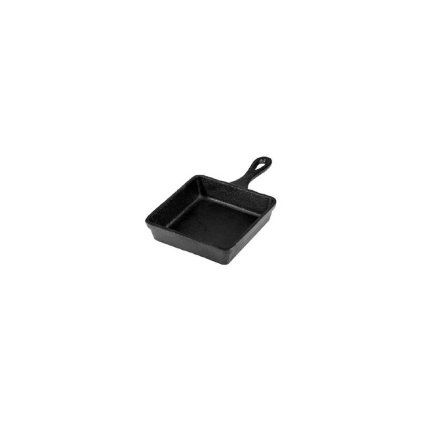 Chef Inox Cast Iron Mini Square Frypan 120x120x30mm