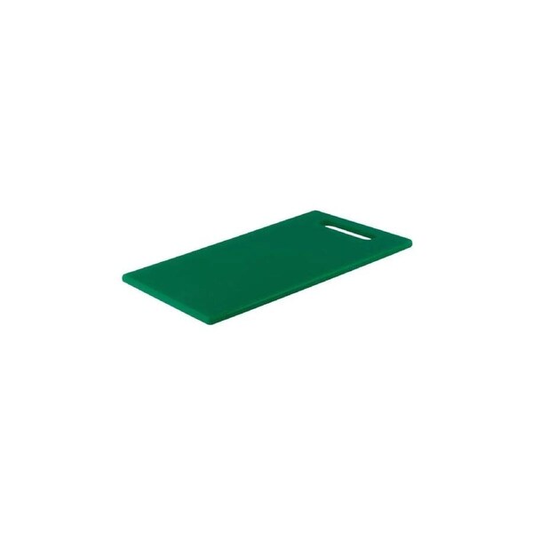 Chef Inox Cutting Board Polyethylene Green with Handle 400x250x13mm