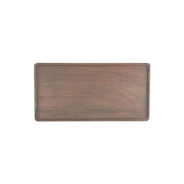 Chef Inox Mangowood Rectangular Serving Board Grey 400x200x15mm