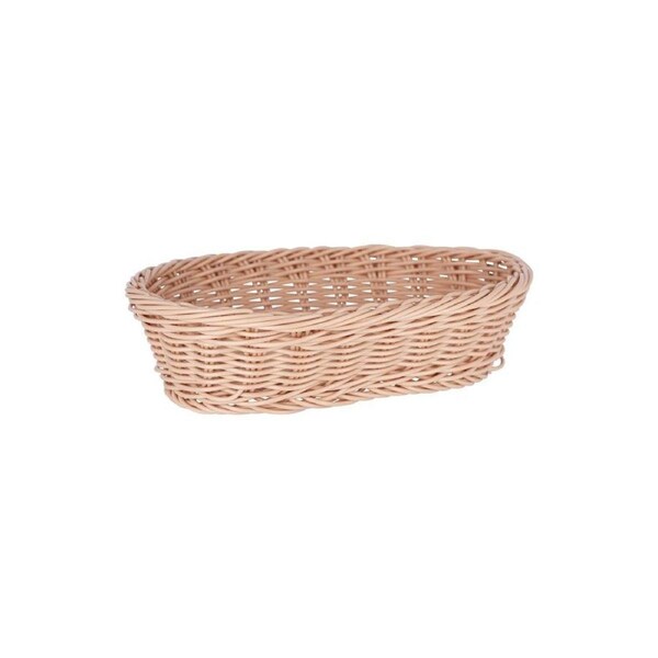Chef Inox Oval Bread Basket Polypropylene 265x185x65mm
