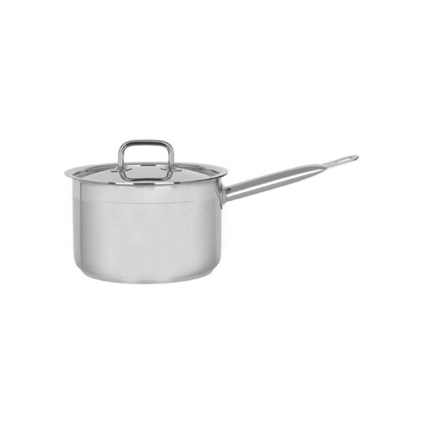 Chef Inox Professional Saucepan with Lid 200x130mm / 4.0Lt